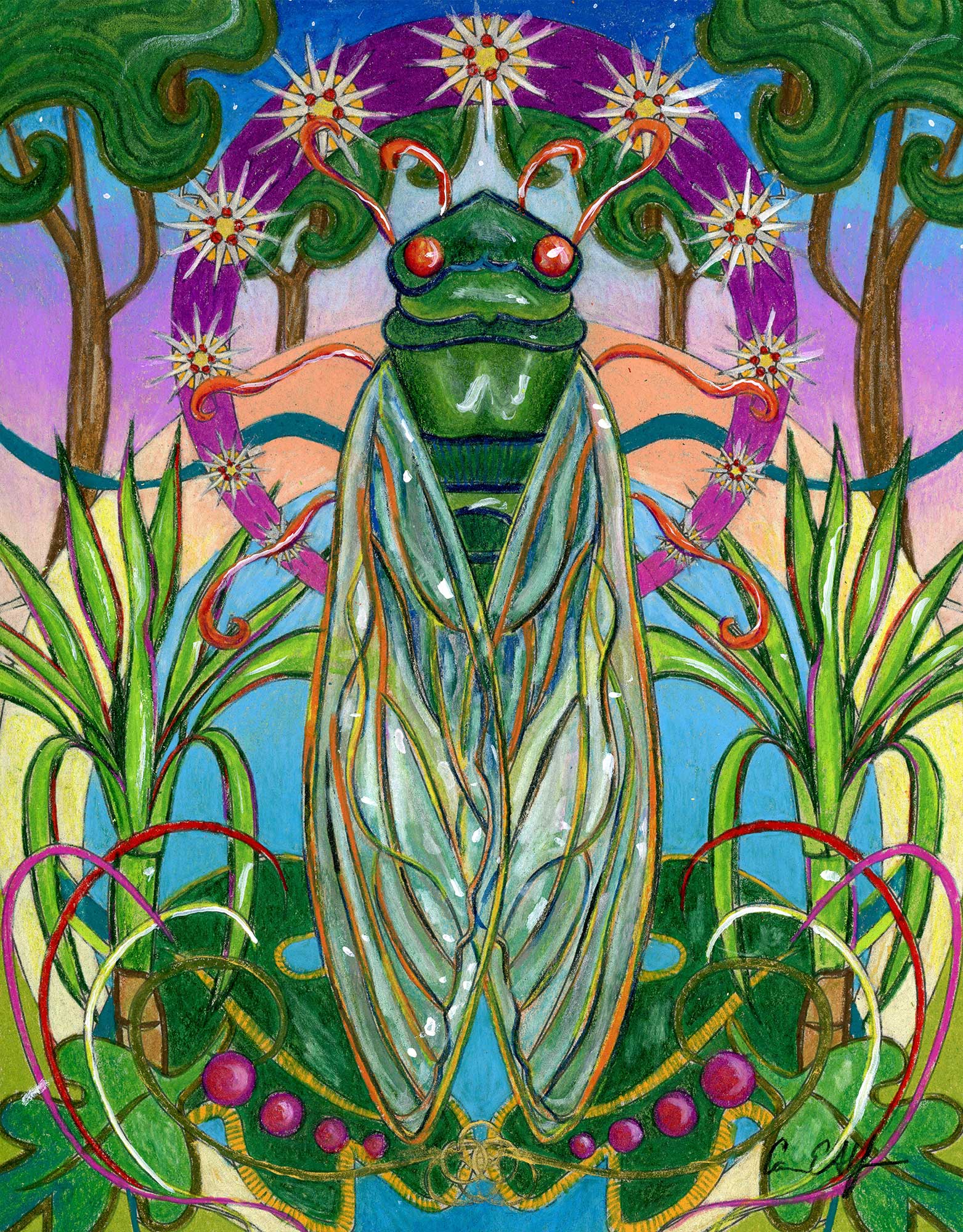 SOLD - Cicada