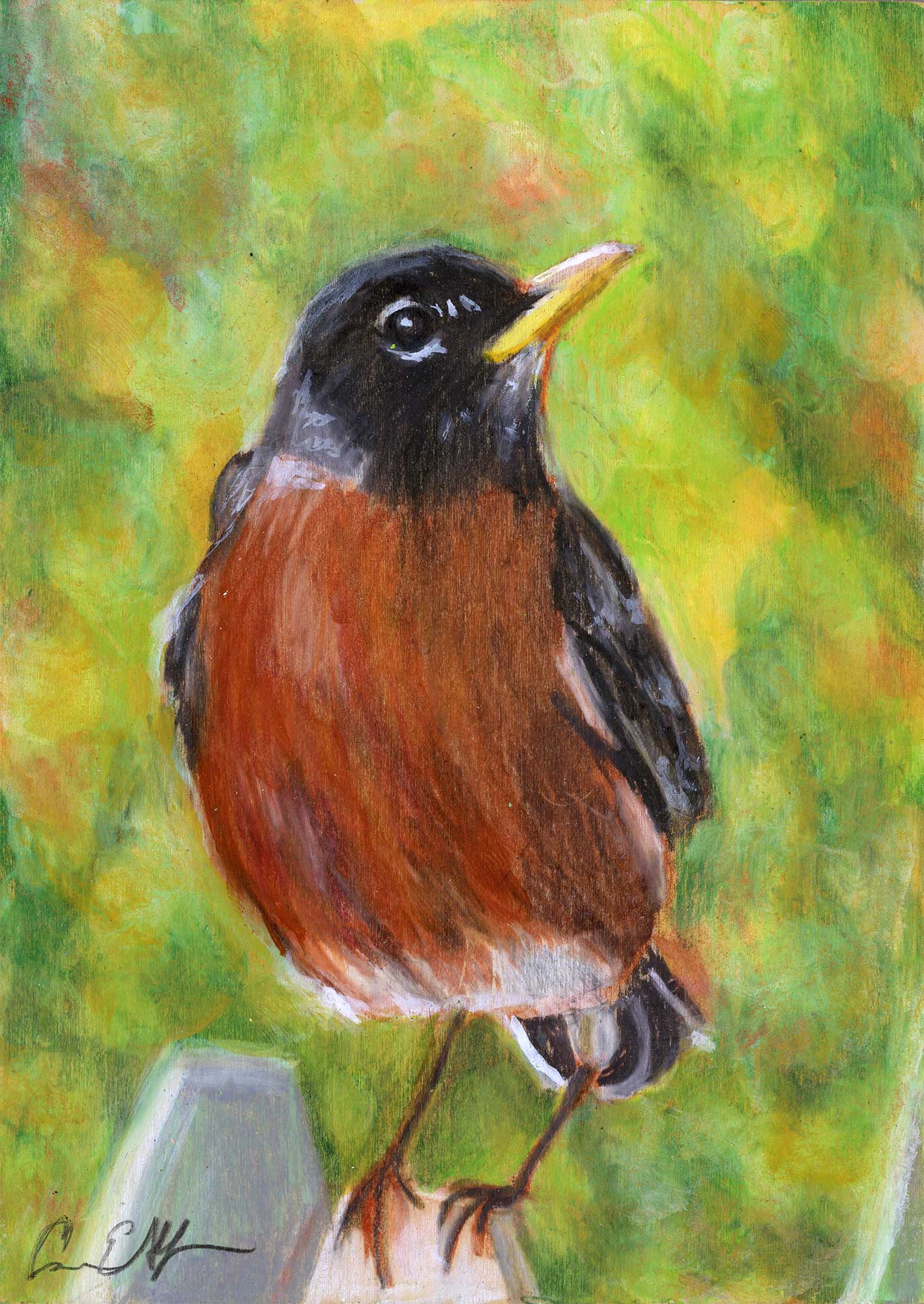 SOLD - Fence Post Watcher