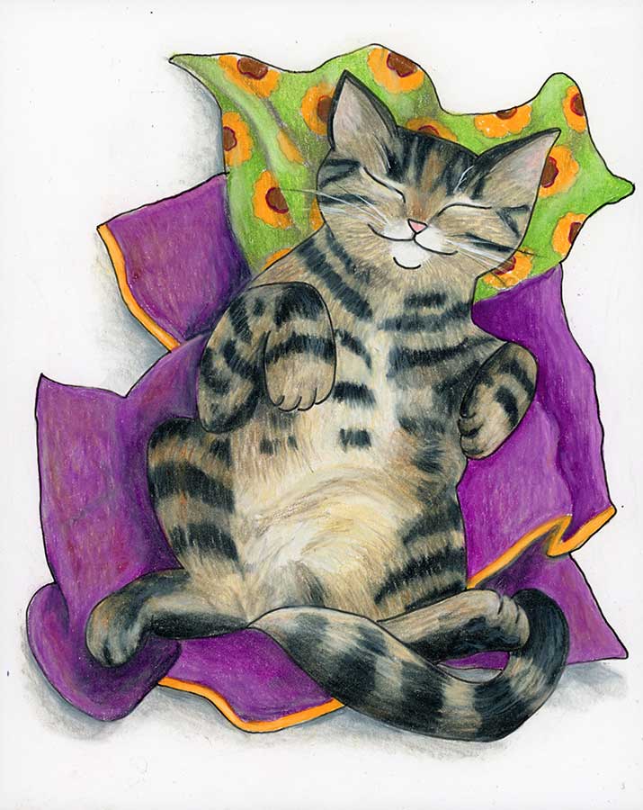 It's a Trap, 8" x 10", colored pencil