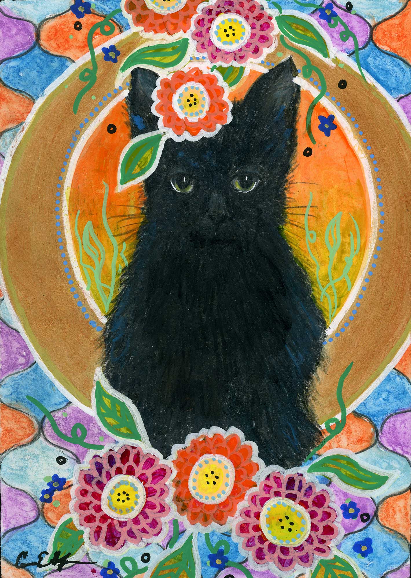 SOLD - Little Black Fluff