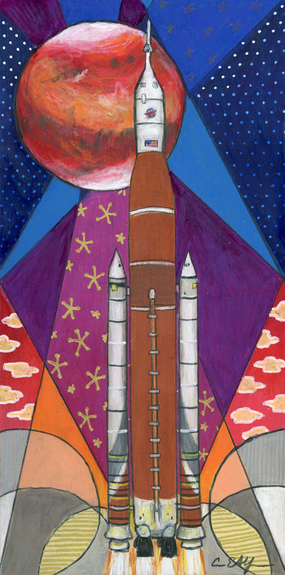 SOLD - Mars Dreams
