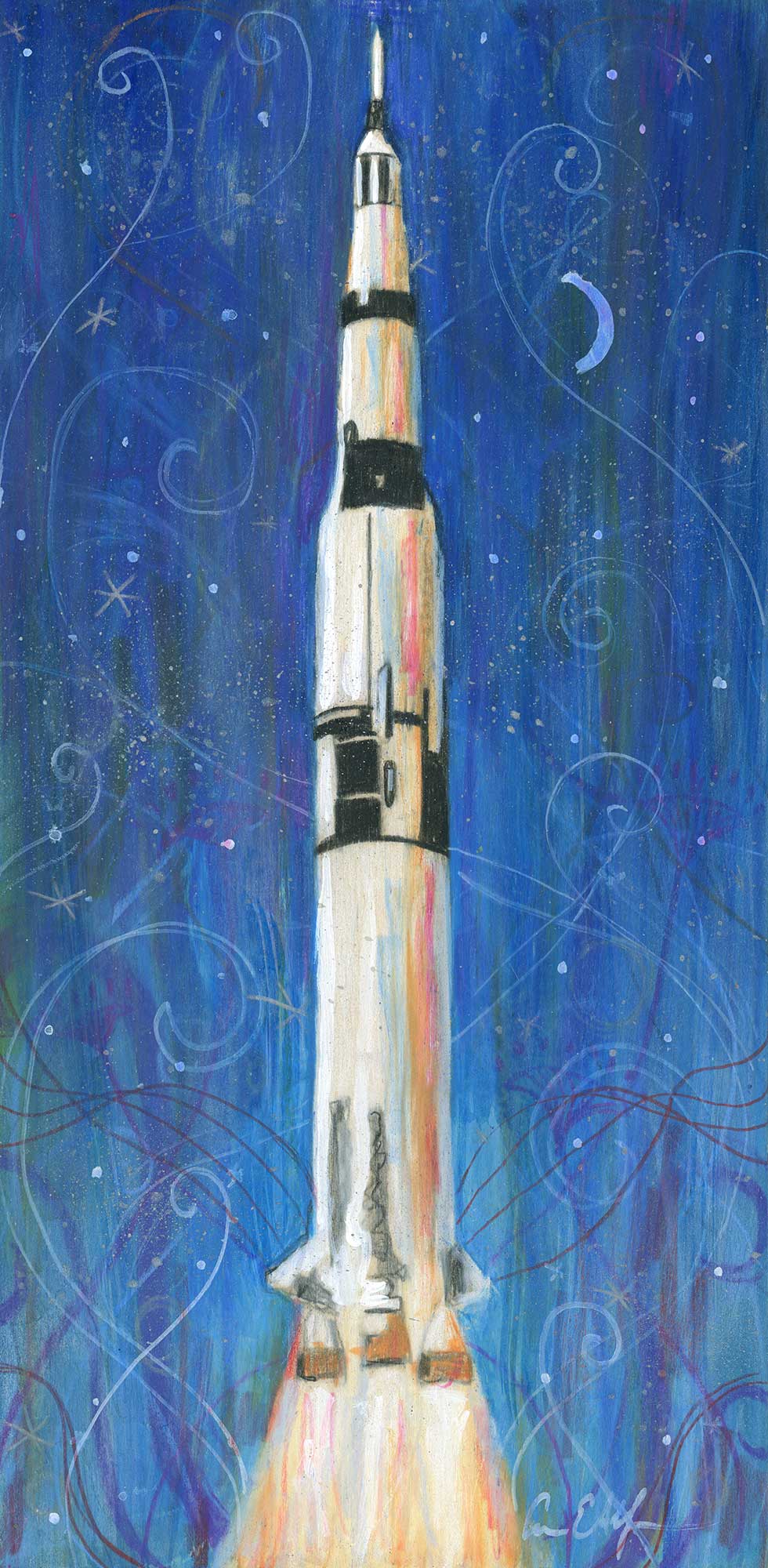 SOLD - Moon Dreams