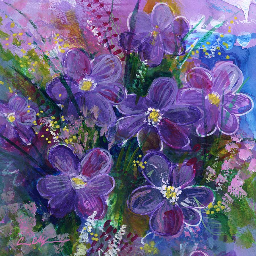 SOLD - Purple Passion (Day 11 - Violet)