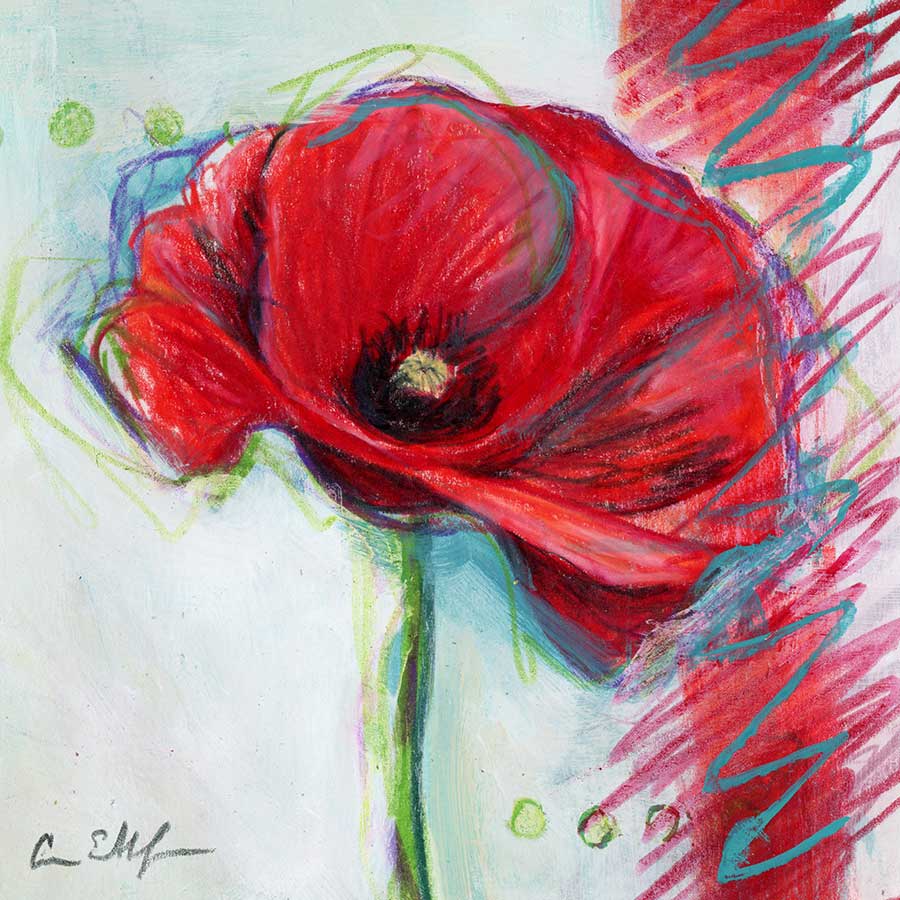 SOLD - Red Poppy (Day 12 - Poppy)