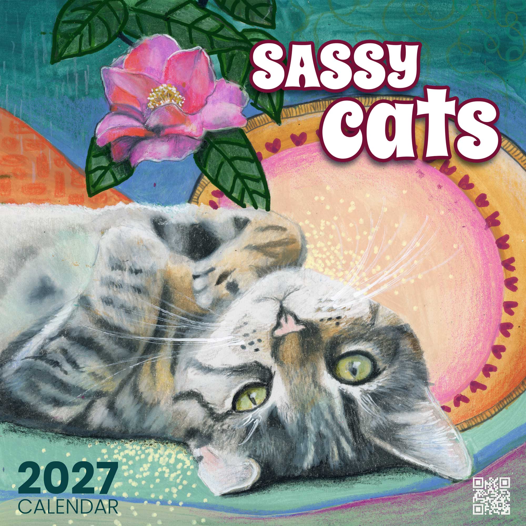 PREORDER - 2027 Sassy Cats Calendar
